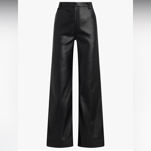 Joe's Jeans Black Wide-Leg Pants - Picture 7 of 16